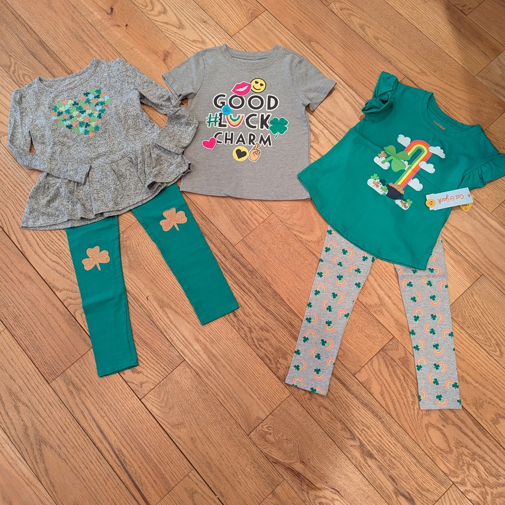 Girls' St. Patrick's Day Outfit Set